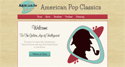 Desktop Screenshot of americanpop.com